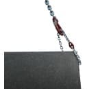 Kranabstützplatte aus Kunststoff mit 4 Kettenschlaufen – ideal für Schwerlastkräne